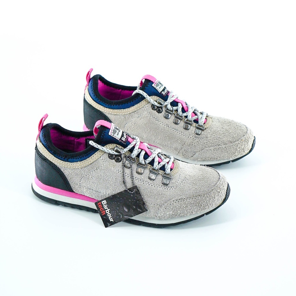 nib | Barbour Highlands Low Grey Sneaker